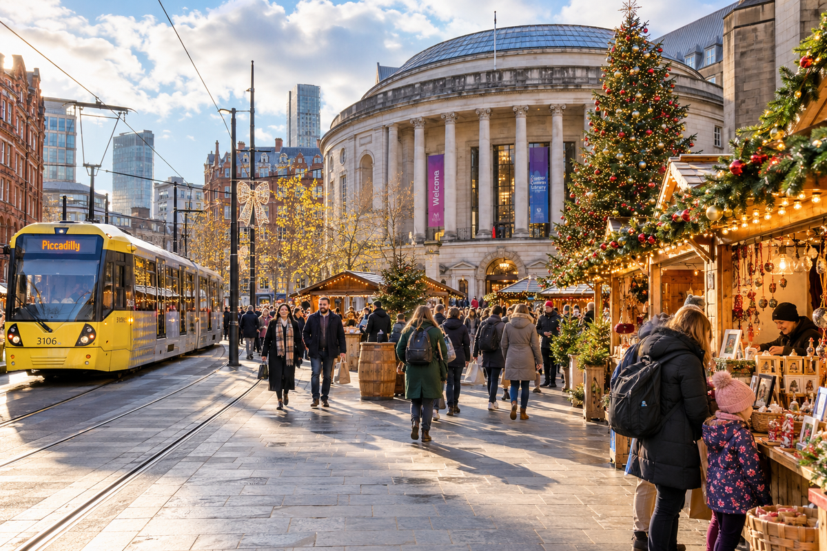 Manchester Christmas Travel Plan