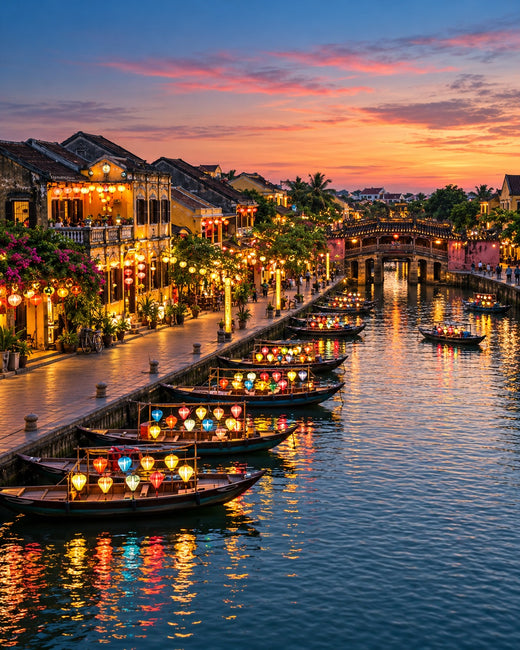 Da Nang and Hoi An: Hoi An lanterns, ochre façades and the Thu Bon river